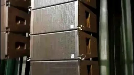 Attrezzatura per DJ con sistema audio Line Array alimentato RF 10+ da 18 pollici