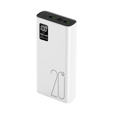 Power Bank 20000 mAh Pd22.5W Pd20.0W e QC3.0